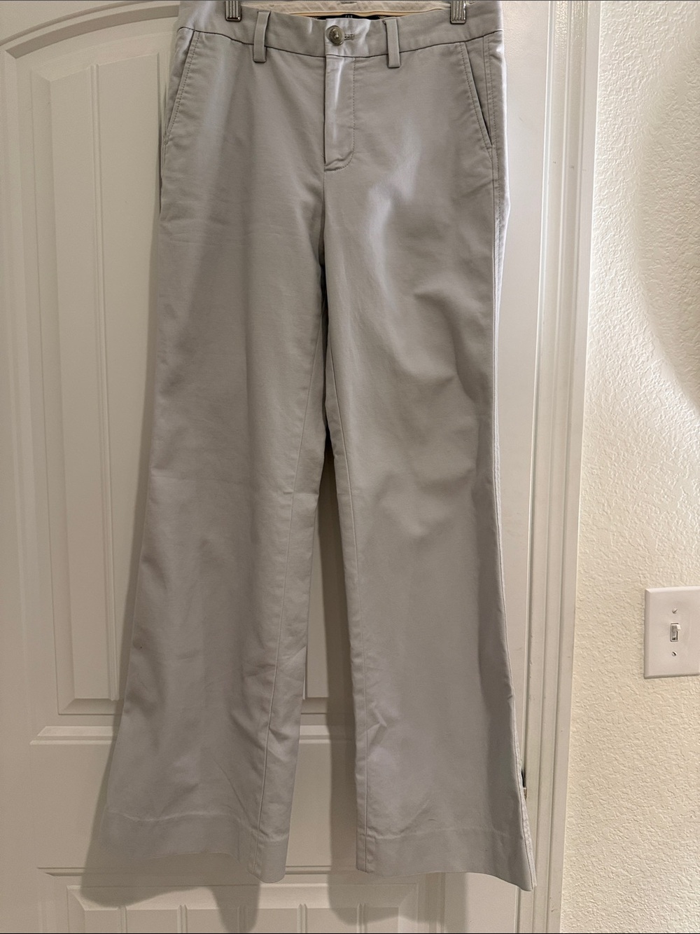 Gap Light Gray Casual Chino Pants